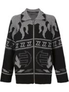 Christian Dada Zb Cowichan Knit Cardigan