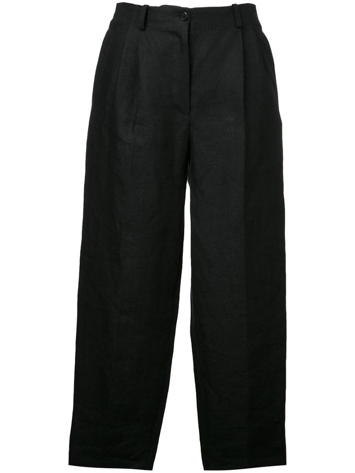 Nehera Parmi Trousers, Women's, Size: 40, Black, Linen/flax