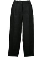 Nehera Parmi Trousers, Women's, Size: 40, Black, Linen/flax