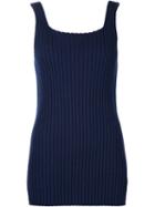 The Row Knit Ribbed Tank Top