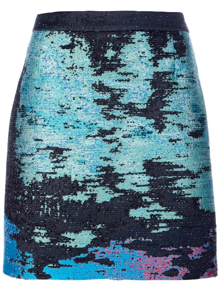 Proenza Schouler Printed Mini Skirt