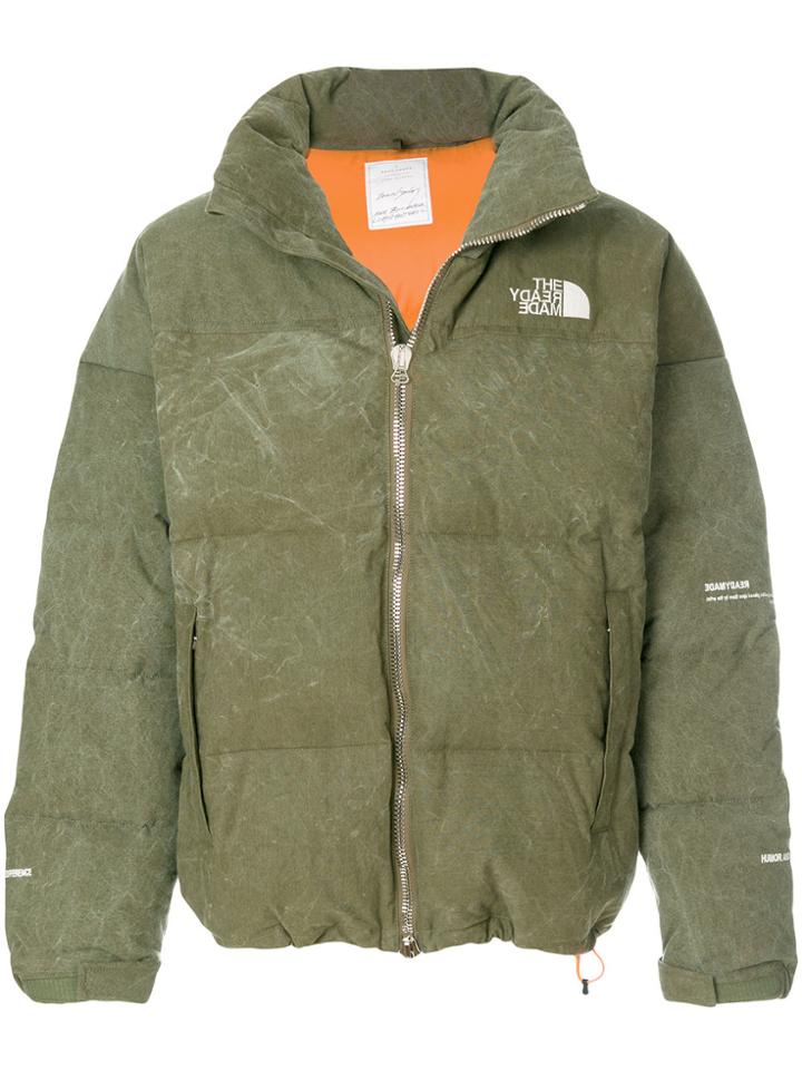 Readymade Padded Coat - Green