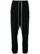 Rick Owens Ankle Track Pants - Black