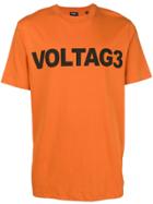 Diesel Voltag3 Print T-shirt - Yellow & Orange