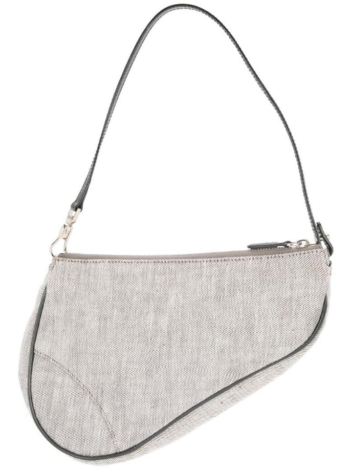 Christian Dior Pre-owned Saddle Hand Bag - Grey