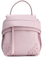 Tod's Wave Small Backpack - Pink & Purple