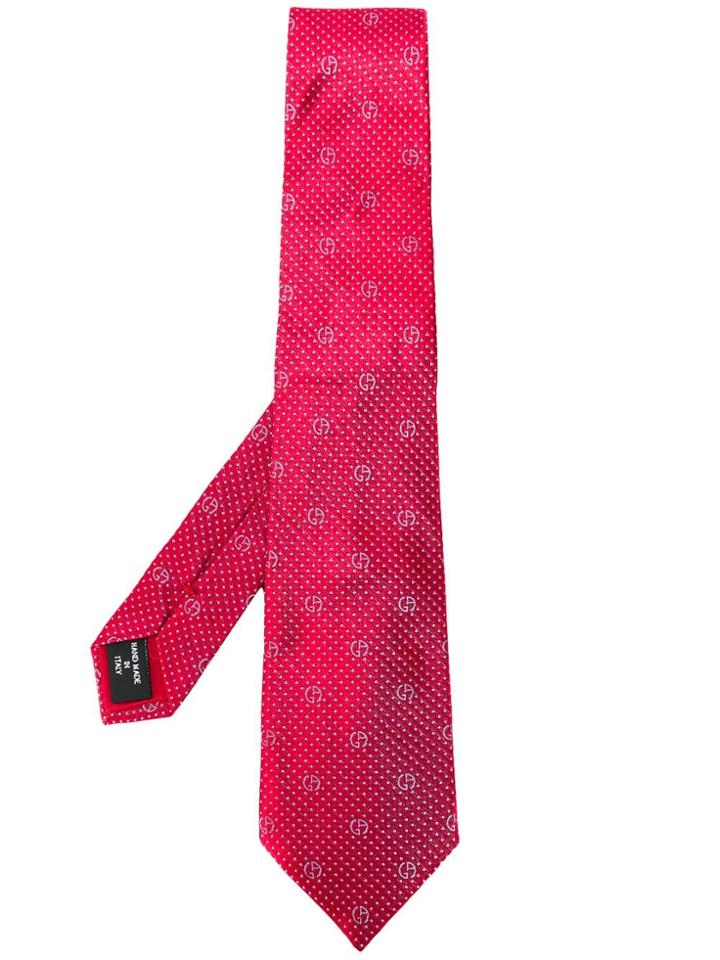 Giorgio Armani Classic Tie - Red