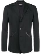 Dsquared2 Slim-fit Button Blazer - Black