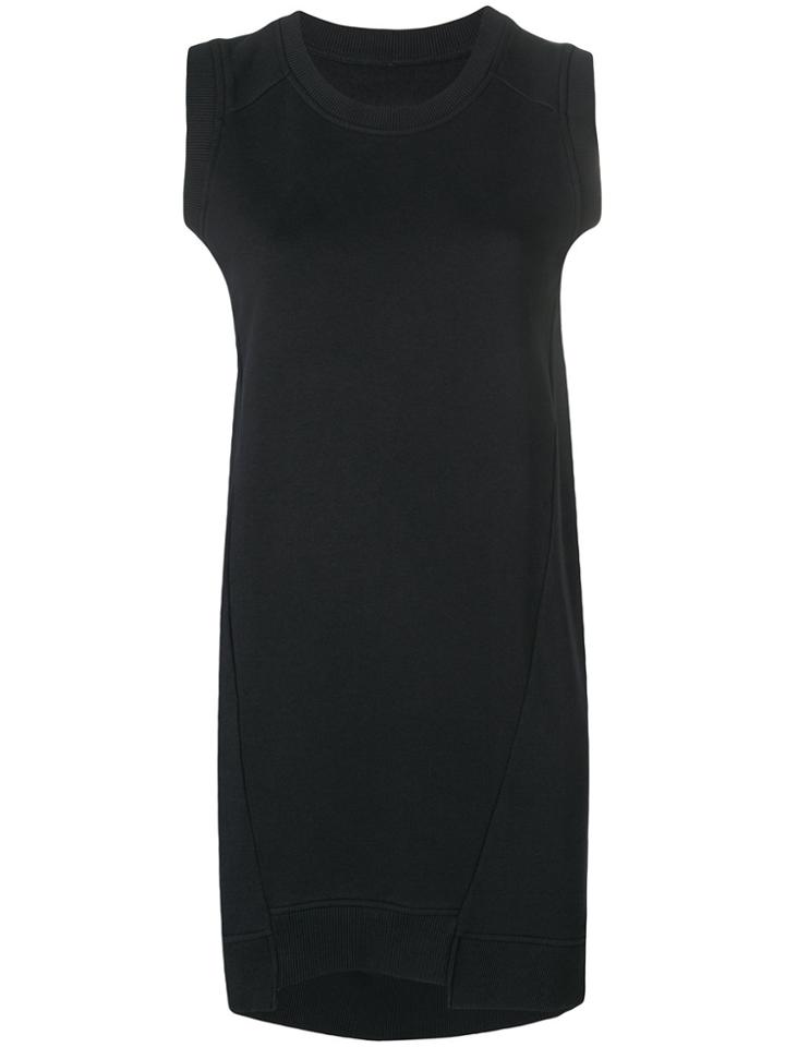 Mm6 Maison Margiela Uneven Seam Tank Top - Black