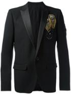 Balmain - Embellished Blazer - Men - Cotton - 54, Black, Cotton