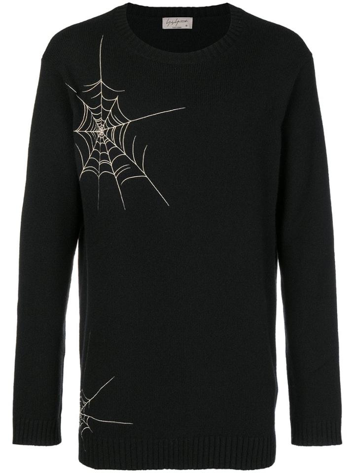 Yohji Yamamoto Spider Web Sweater - Black