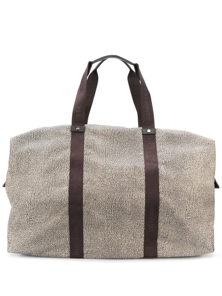 Borbonese Large Weekend Bag - Neutrals