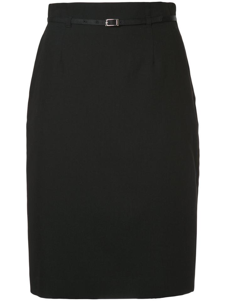 Guild Prime High Waisted Belted Skirt - Black