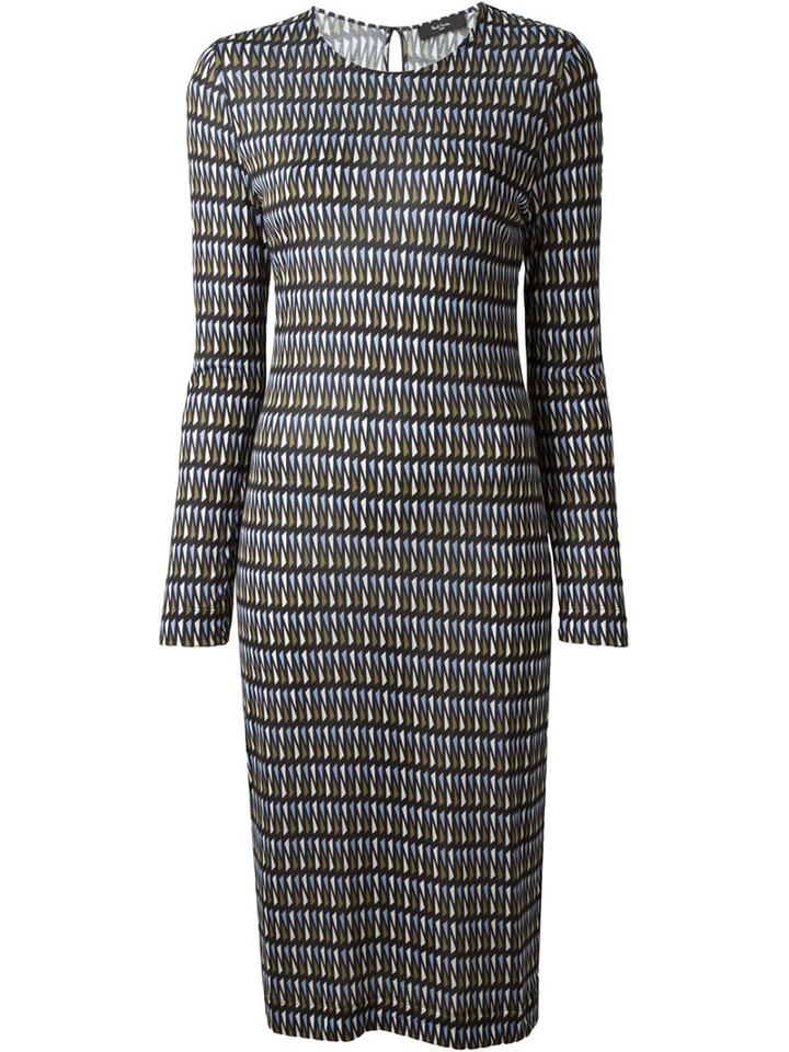 Paul Smith Black Label Graphic Print Dress