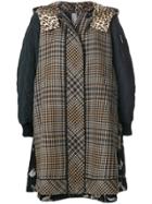 Antonio Marras Panelled Hooded Jacket - Black