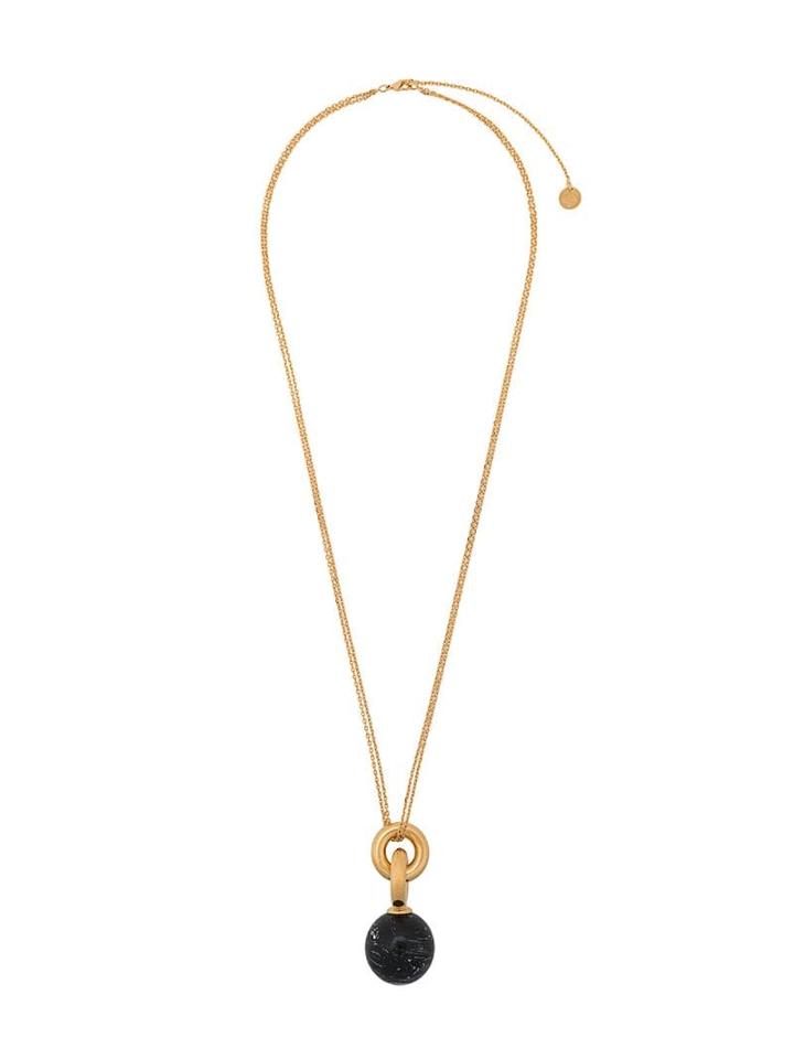 Mulberry Grace Large Pendant - Black