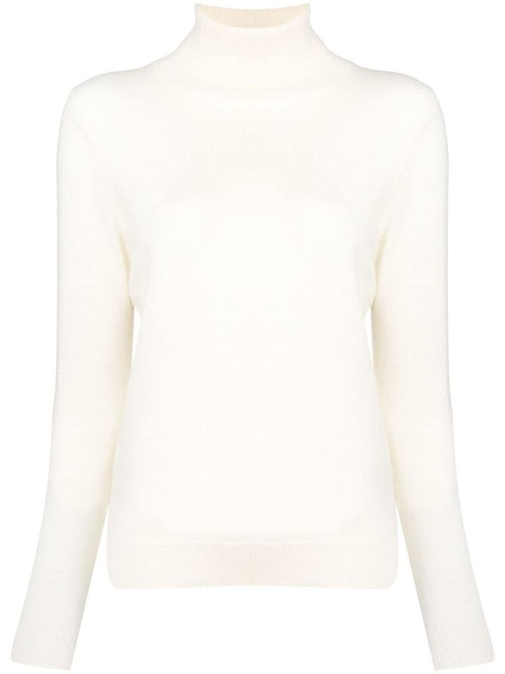 N.peal Roll Neck Jumper - Neutrals