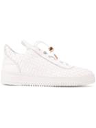 Filling Pieces Woven Effect Low Top Sneakers