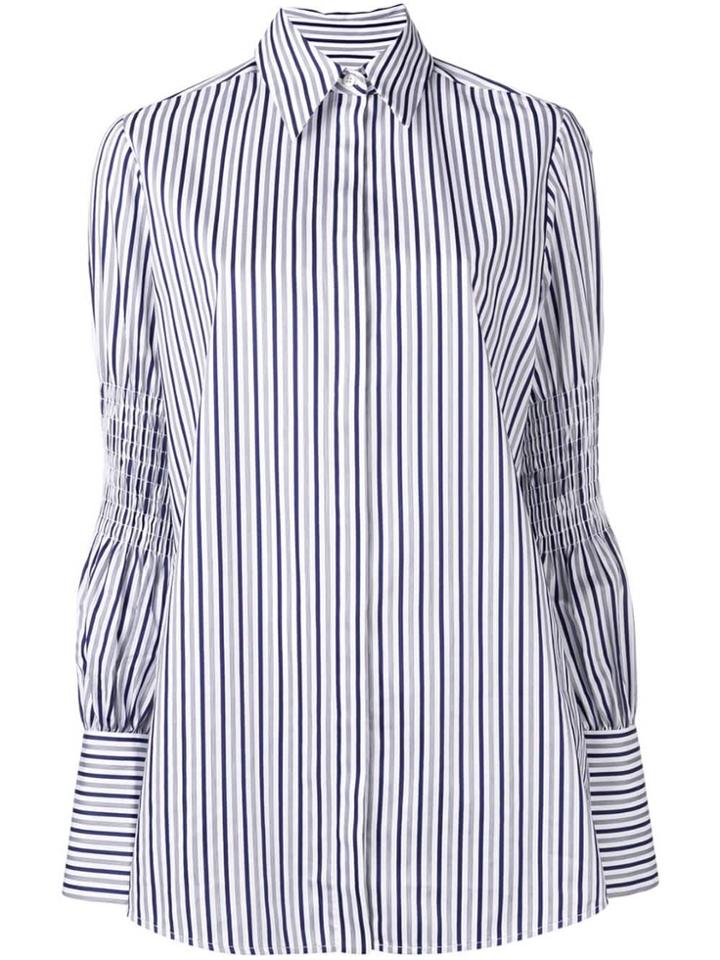 Victoria Victoria Beckham Pinstripe Shirt - Blue