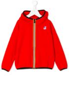 K Way Kids - Victor Fleece - Kids - Cotton/polyester - 10 Yrs, Girl's, Red