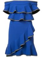 Rebecca Vallance Billie Mini Dress, Women's, Size: 12, Blue, Polyester/spandex/elastane