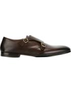 Doucal S Monk Shoes, Men's, Size: 39, Brown, Leather