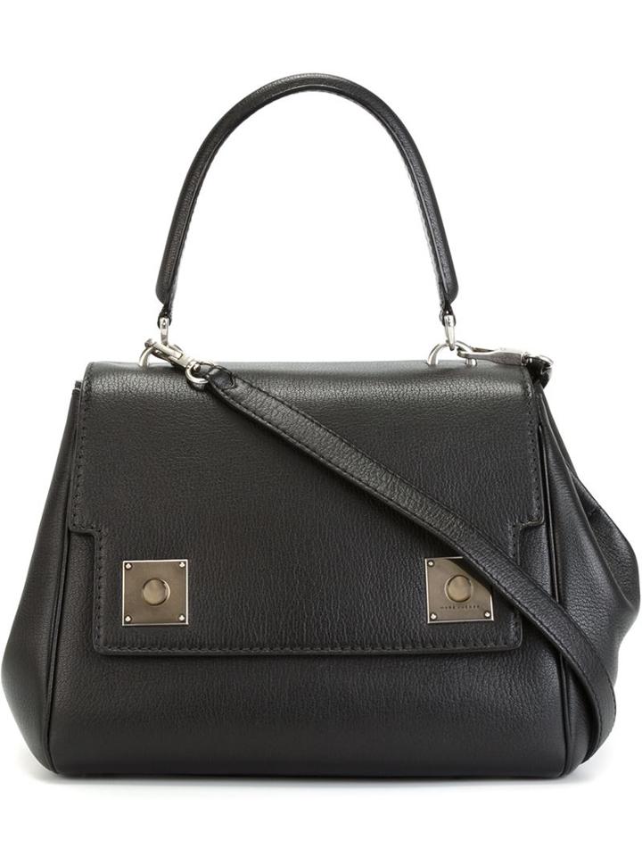 Marc Jacobs Déjà Vu Tote, Women's, Black, Calf Leather