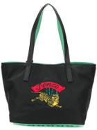 Kenzo Small Nylon Tiger Tote - Black