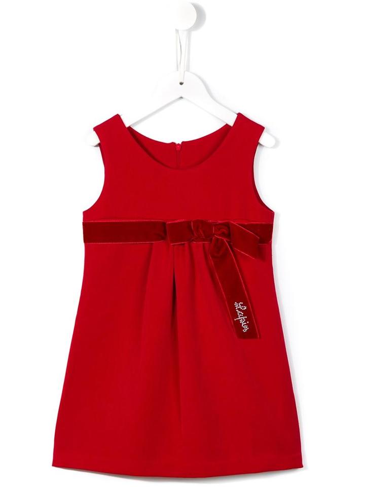 Lapin House Velvet Bow Dress, Girl's, Size: 10 Yrs, Red