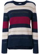 P.a.r.o.s.h. Striped Sweater - Blue
