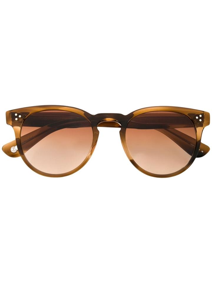 Garrett Leight Boccaccio Sunglasses - Brown