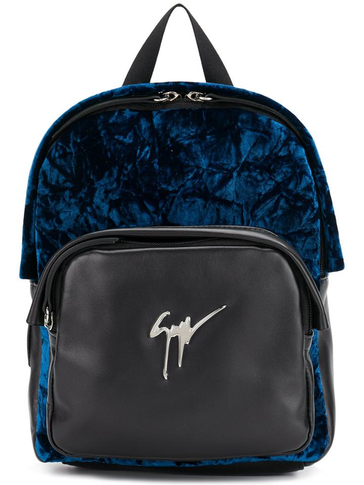 Giuseppe Zanotti Design Carey Backpack - Blue