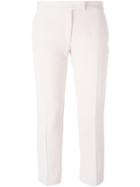 Joseph Finley Trousers, Women's, Size: 40, Pink/purple, Polyester/acetate/viscose/linen/flax