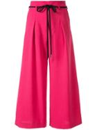 Loveless High-waisted Trousers - Pink