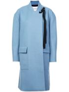 Derek Lam 10 Crosby A-line Coat - Blue