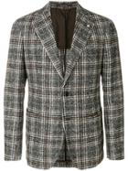 Tagliatore Plaid Blazer - Grey