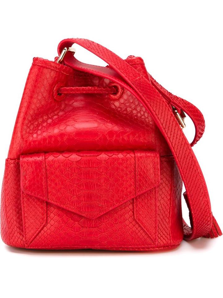 Yliana Yepez Mini Bucket Bag