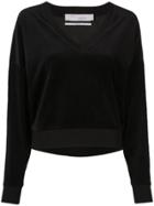 Iro Stud Embellished Sweatshirt - Black