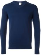 Aspesi V Neck Sweater - Blue