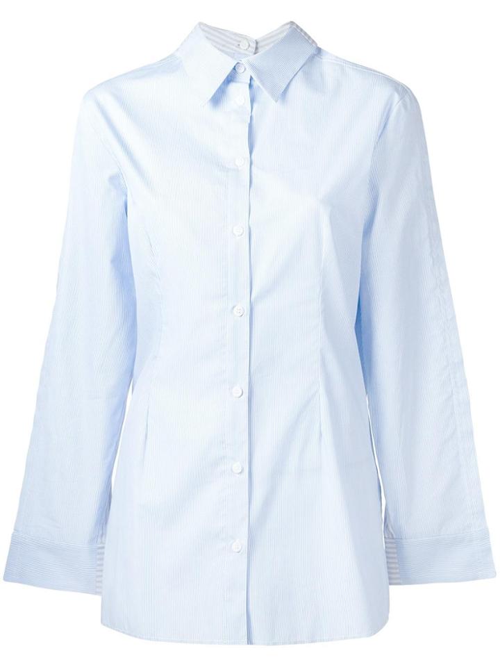 Mm6 Maison Margiela Slim-fit Shirt - Blue