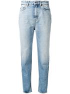 Iro High Waisted Cropped Jeans - Blue