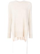 Theory Cashmere Knitted Sweater - Neutrals