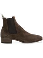 Officine Creative Elasticated Panel Boots - Brown
