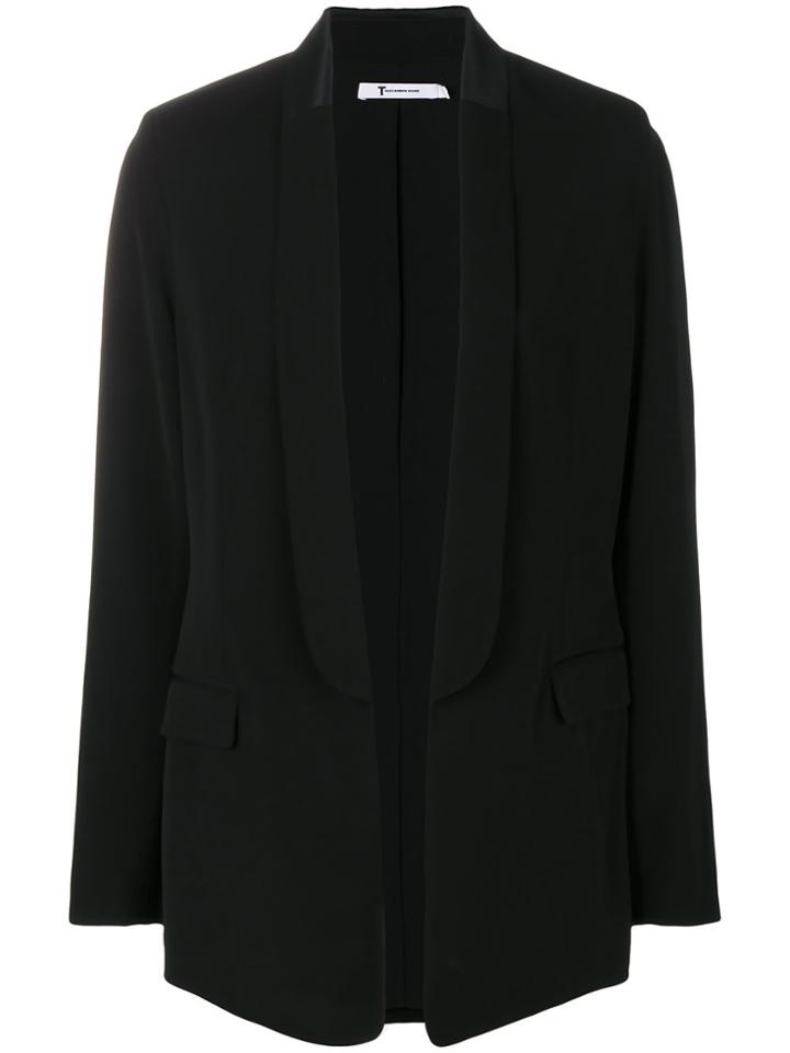 T By Alexander Wang Tuxedo Jacket - Black