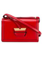 Loewe 'barcelona' Shoulder Bag, Women's, Red, Leather