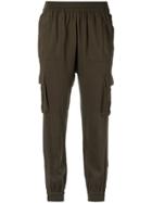 Olympiah Elasticated Cuffs Trousers - Green