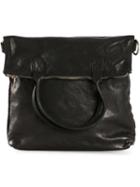 Guidi Distressed Leather Shoulder Bag, Men's, Leather