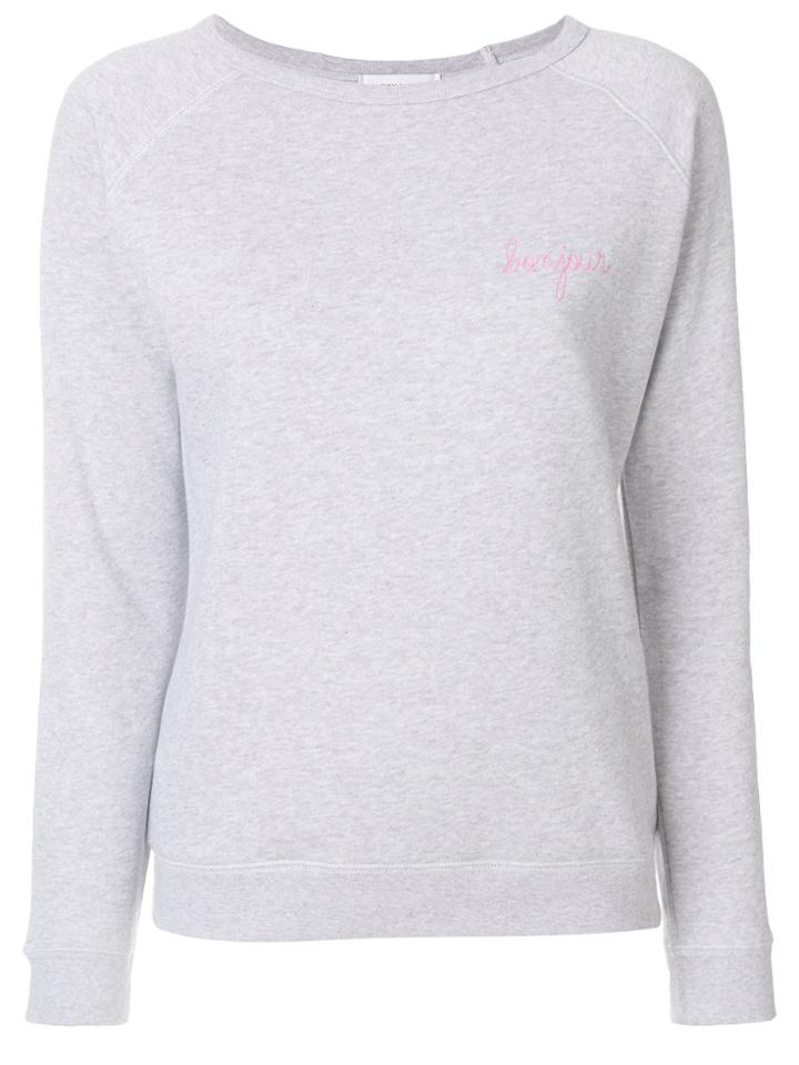 Maison Labiche Bounjour Sweatshirt - Grey