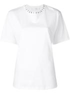 Victoria Victoria Beckham Logo Print T-shirt - White