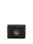 Dolce & Gabbana French Flap Wallet - Black